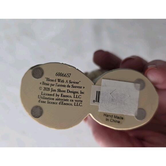 Jim Shore Pint Sized HOLY FAMILY Blessed with a Savior Christmas Figurine Folk - Picture 6 of 10